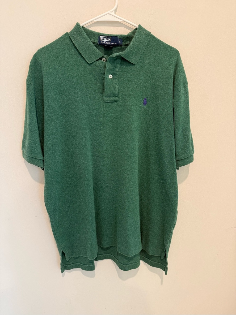 Polo by Ralph Lauren Dark Green Polo with Purple Pony